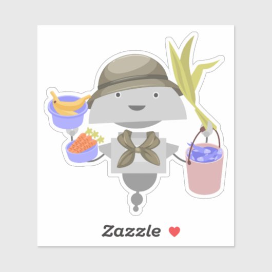 Sticker Explorateur Mia 2 (Feuille)