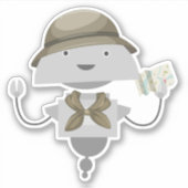 Sticker Explorateur Mia 3 (Devant)