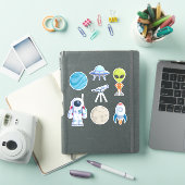 Sticker Exploration spatiale (Couverture iPad)