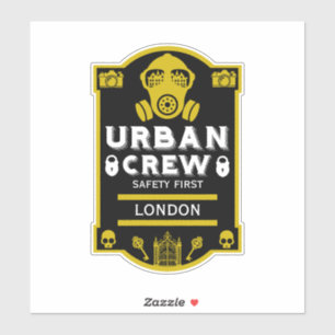 Sticker Exploration Urbaine Urbex