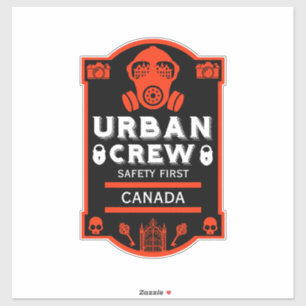 Sticker Exploration Urbaine Urbex