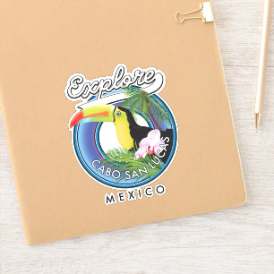 Sticker explorer cabo san lucas mexico zone de voyage