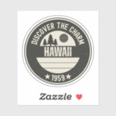 Sticker Explorer Hawaï - Conceptions pour chaque amoureux (Feuille)