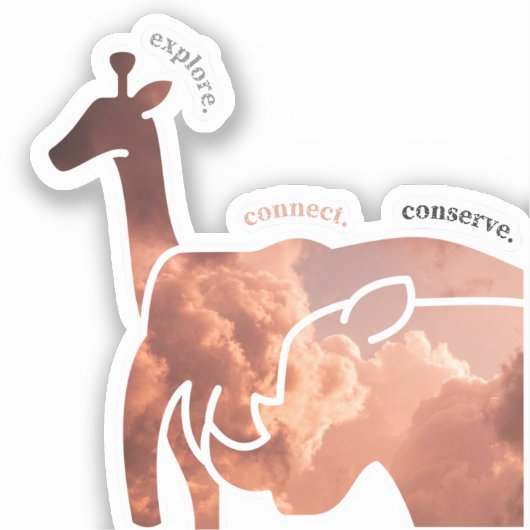 Sticker Explorer, se connecter, conserver (Recto)