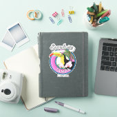 Sticker Explorer Tampa Floride logo rétro (Couverture iPad)