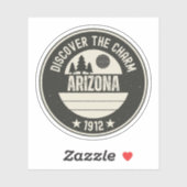 Sticker Explorez l'Arizona - Conceptions pour chaque amour (Feuille)