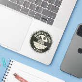 Sticker Explorez l'Iowa - Conceptions pour chaque amoureux (Ordinateur portable avec iPhone)