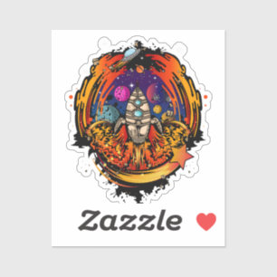 Sticker Exploser le vaisseau spatial