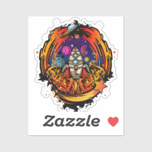 Sticker Exploser le vaisseau spatial