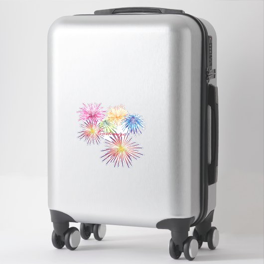 Sticker Explosion de feux d'artifice Thunder_Cove (Sur valise)