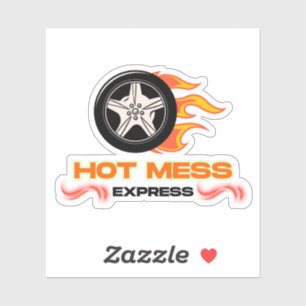STICKER EXPRESS DE MESS CHAUD