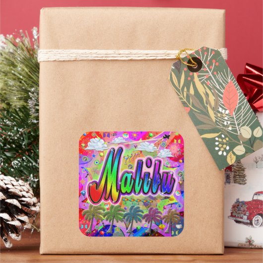 Sticker Express Malibu Vista (vacances)