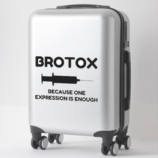 Sticker Expression Botox (Sur valise)