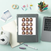 Sticker Exprimez-le tout : Pack de fille Chibi mignonne (Couverture iPad)