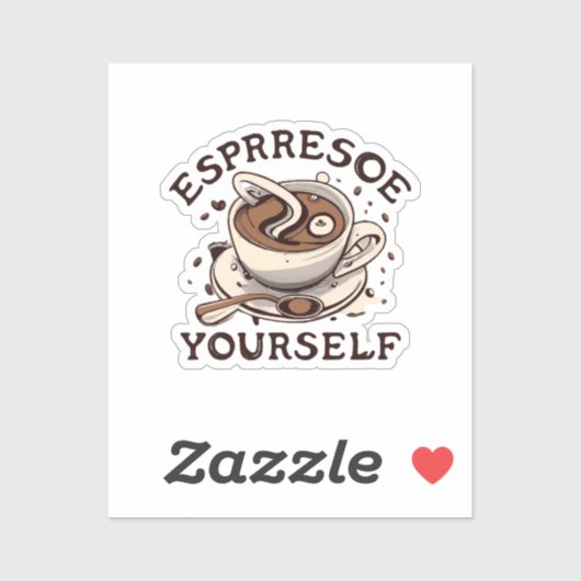 Sticker Exprimez-vous (Feuille)