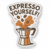 Sticker Exprimez-vous (Devant)