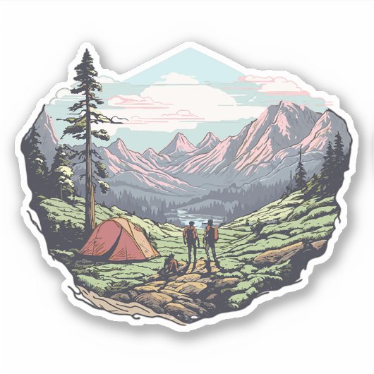 Sticker Extérieur vintage (Devant)