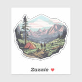 Sticker Extérieur vintage (Feuille)