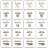 Sticker Extraits faits maison Cadeaux de l'autocollant de (Devant)