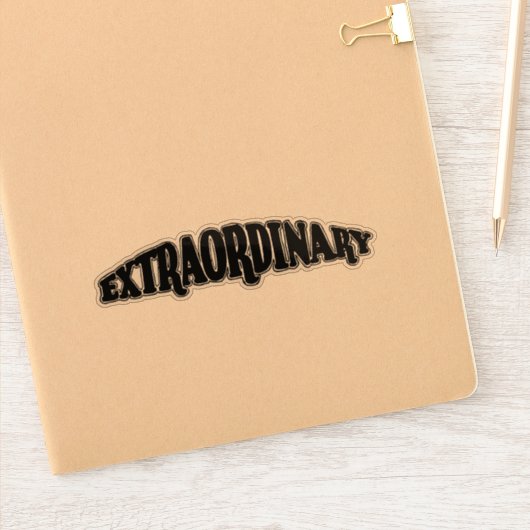 Sticker Extraordinaire (Carnet)
