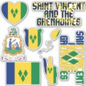 Sticker Extraordinaire Saint-Vincent-et-les Grenadines (Devant)