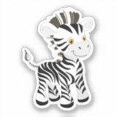 Sticker Extraordinaire Zebra (Recto)