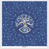 Sticker Eye Amulet Tree (Feuille)