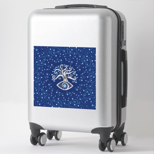 Sticker Eye Amulet Tree (Sur valise)