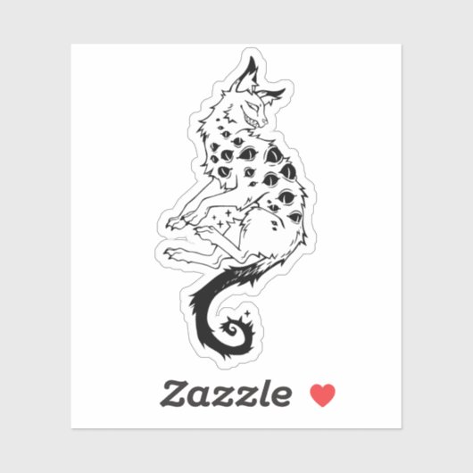 Sticker "Eyed beast" (Vel)