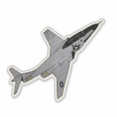 Sticker F-101 Voodoo, avion d'aviation de chasse (Devant)