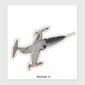 Sticker F-104 Starfighter, Intercepteur (Feuille)