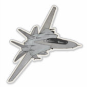 Sticker F-14 Tomcat, Avion de chasse de la Marine (Devant)
