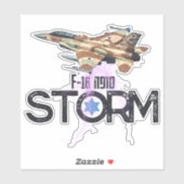 STICKER F-16 SOUFA (Feuille)