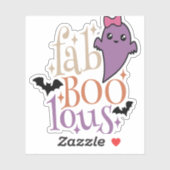 Sticker Fa BOO Lous Fa BOO Lous Halloween Ghost (Feuille)