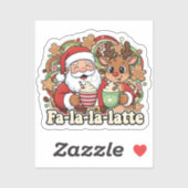 Sticker Fa-la-la-Lait (Feuille)