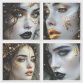 Sticker Face In Time  (Devant)