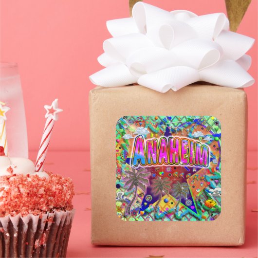 Sticker facteur de risque Anaheim (Fête)