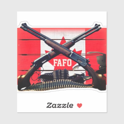 STICKER FAFO (Feuille)