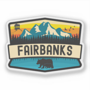 Sticker Fairbanks, Alaska