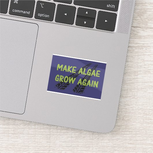 Sticker Faire à nouveau pousser des algues (Détail)