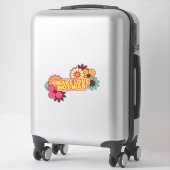 Sticker Faire de l'amour pas la guerre (Sur valise)