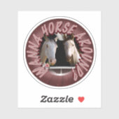 Sticker Faire les Fous pour la Saint-Valentin (Feuille)