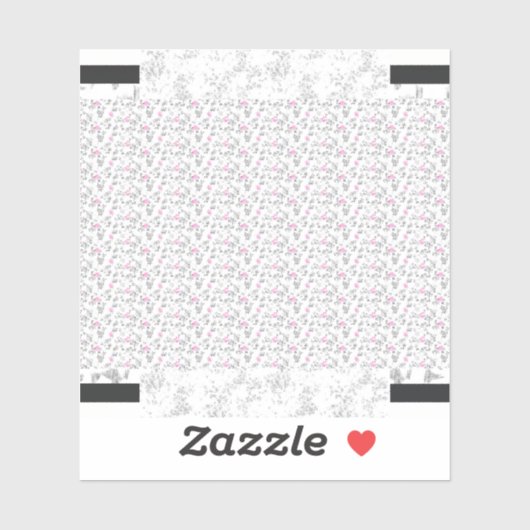 Sticker Faire-part de grossesses (Feuille)