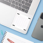 Sticker Faire-part de grossesses (Ordinateur portable avec iPhone)