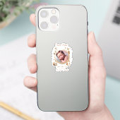 Sticker faire-part de naissance - Animaux des bois (Téléphone)