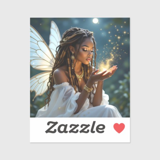 Sticker Fairy and Gold Dust (Feuille)