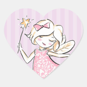 Sticker Fairy Princess Anniversaire