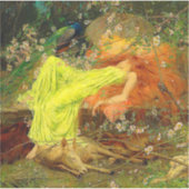 Sticker Fairy Tale Arthur Wardle (Devant)