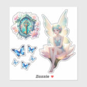 Sticker Fairycore (Feuille)