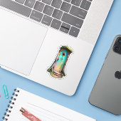 Sticker Fairycore Fairy Door (Ordinateur portable avec iPhone)